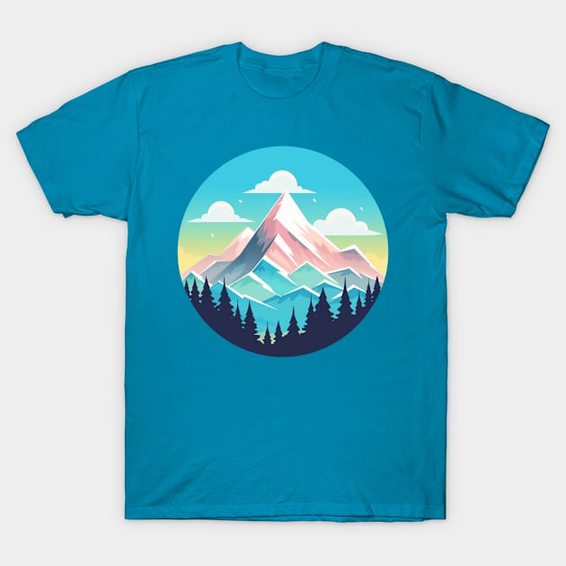 Mountain Reverie T-Shirt by gibah